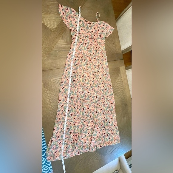 ENTRO floral off shoulder strap maxi dress - Picture 3 of 11
